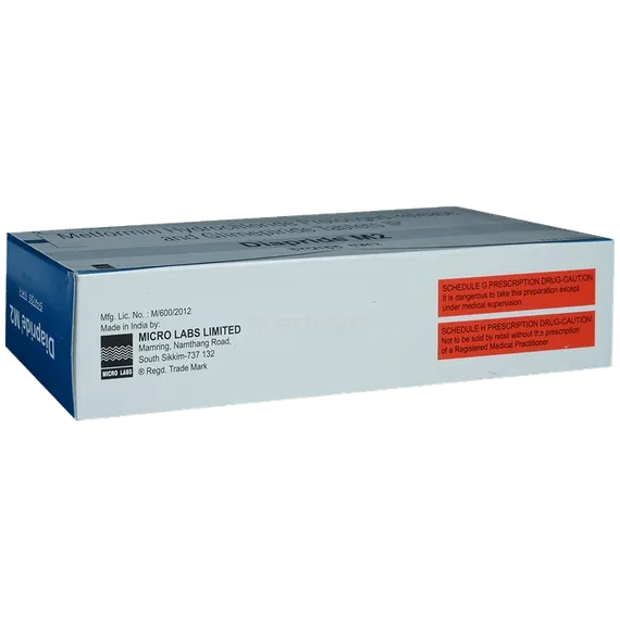 diapride m 2mg tablet 15's